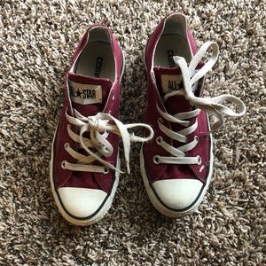 Converse Chuck Taylor Low Top, Cranberry